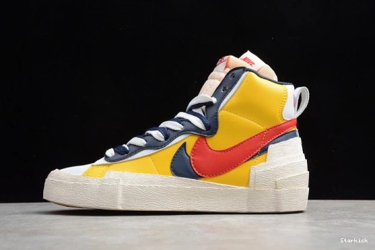 VARSITY BLAZER X MAIZE NIKE MID BV0072-700 SACAI 0805